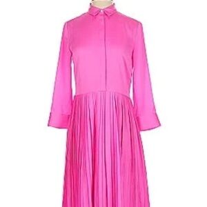 Women's Bright Pink Banana Republic Rayon dress. Size 10 In excellent condition.